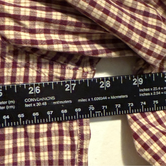 L.L. Bean Men's Plaid Shirt Checked Size XXL Regular Cotton Button Down - Picture 6 of 7